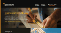 Desktop Screenshot of constructionrenovation.com
